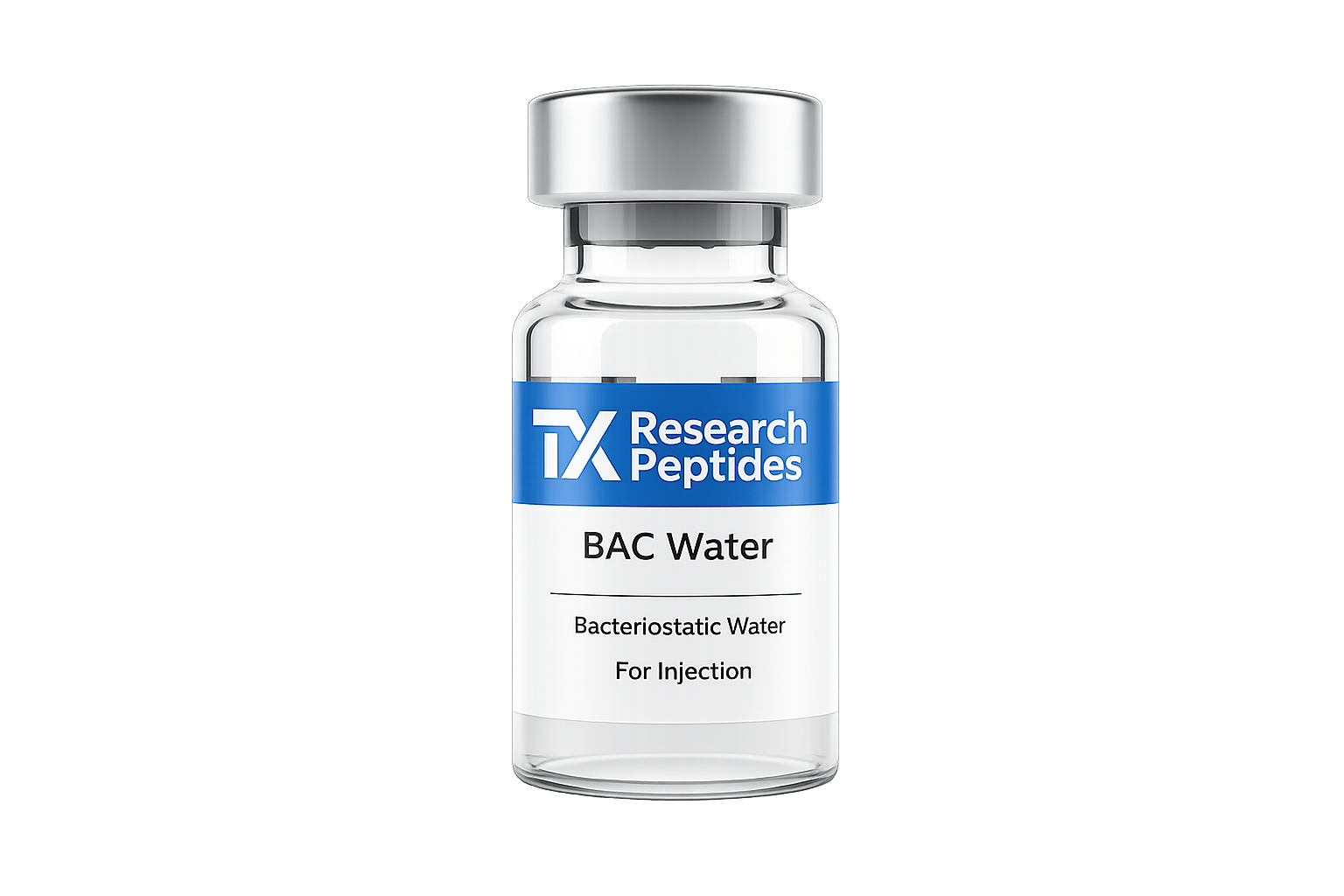 Bacteriostatic Water research peptide vial