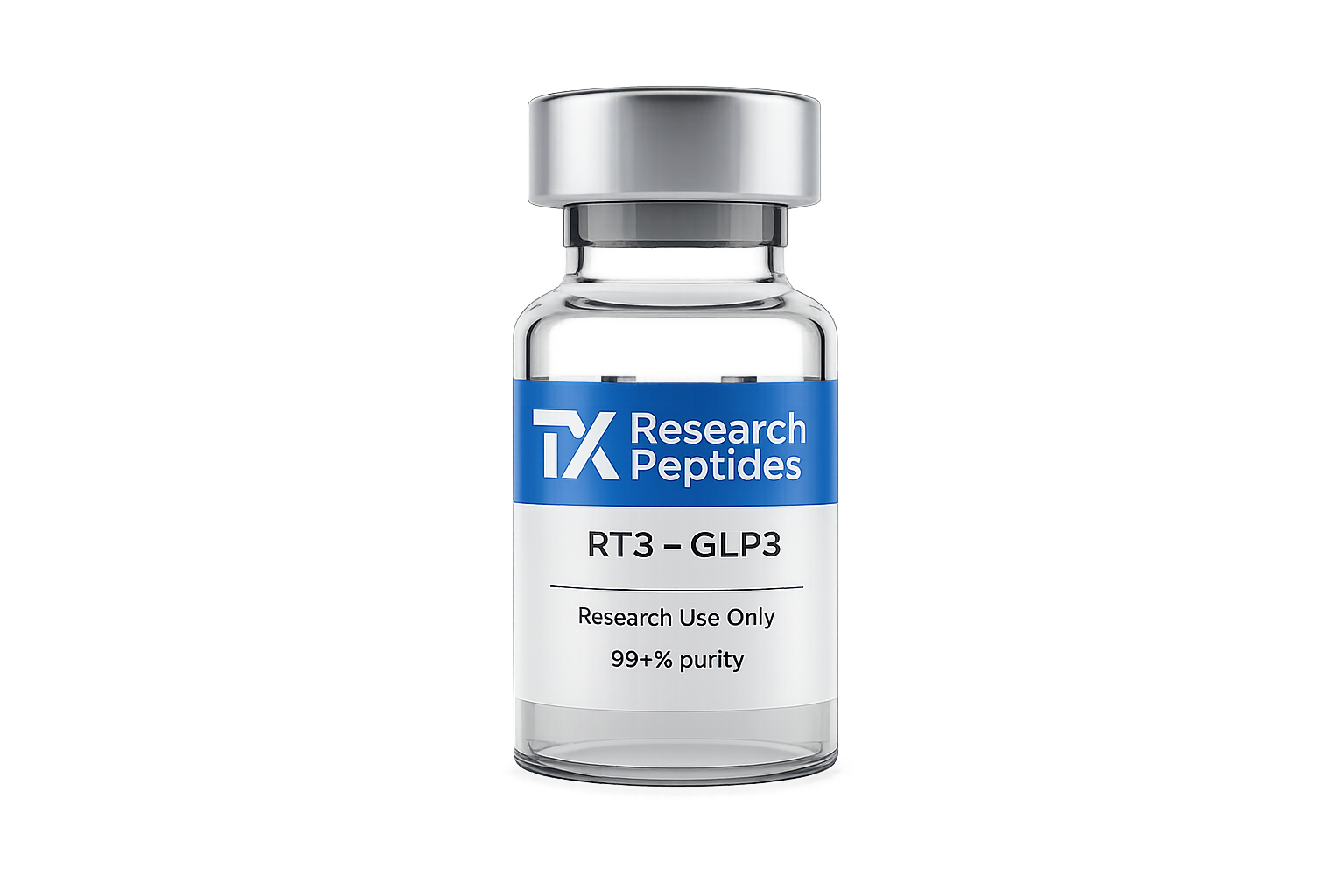RT3 – GLP3 research peptide vial