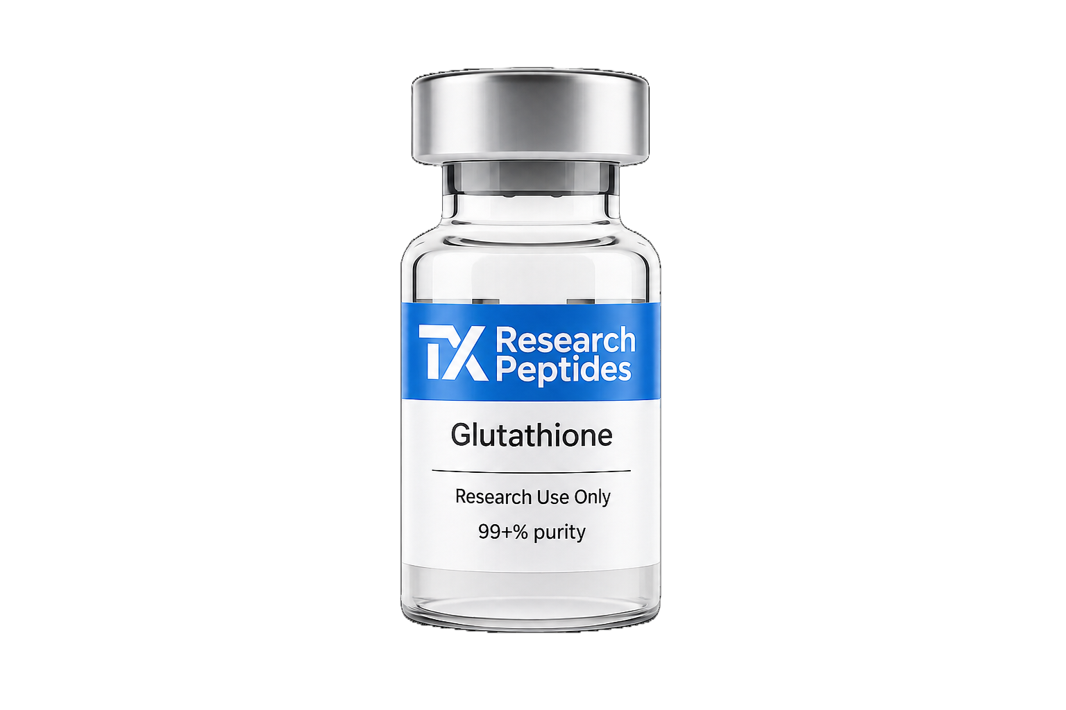 Glutathione research peptide vial