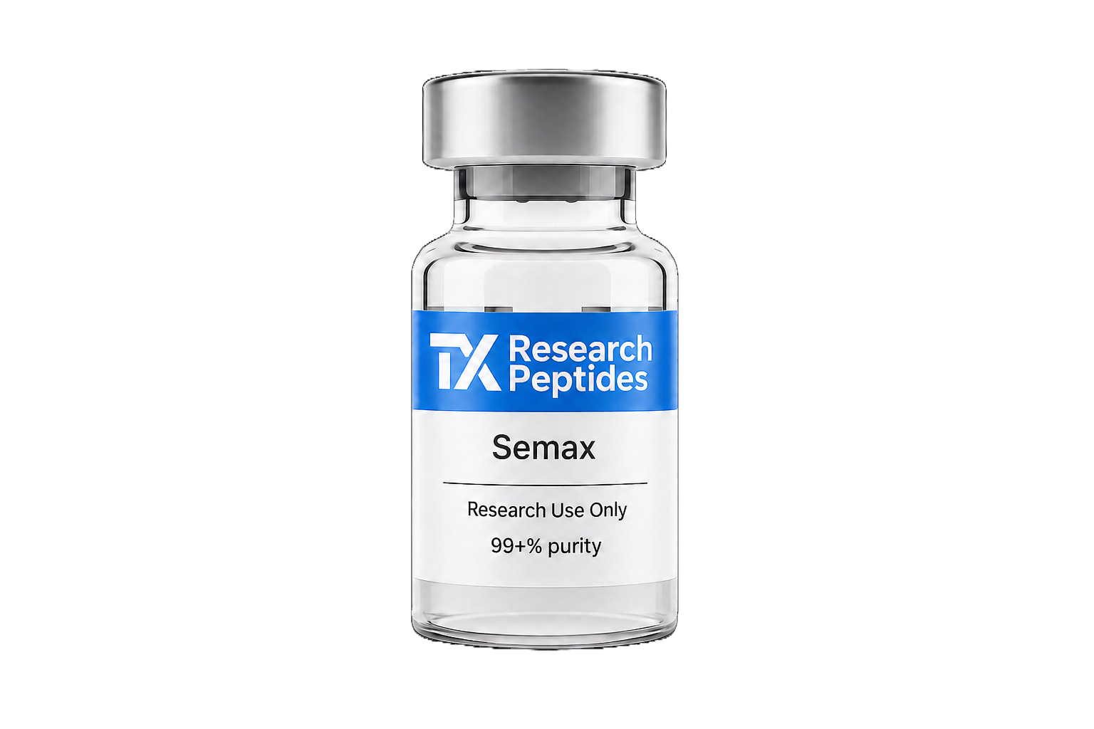 Semax research peptide vial