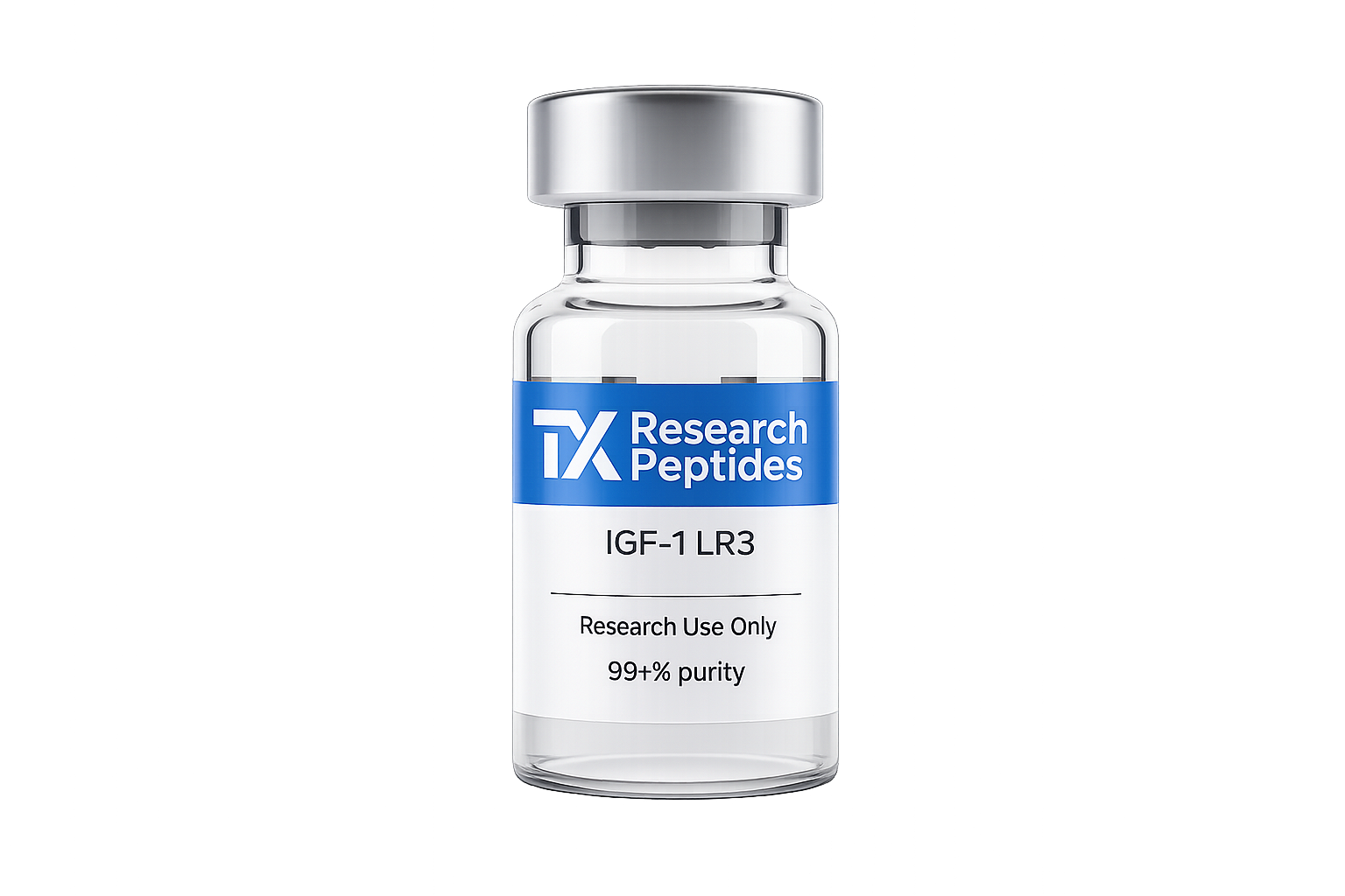 IGF-1 LR3 research peptide vial