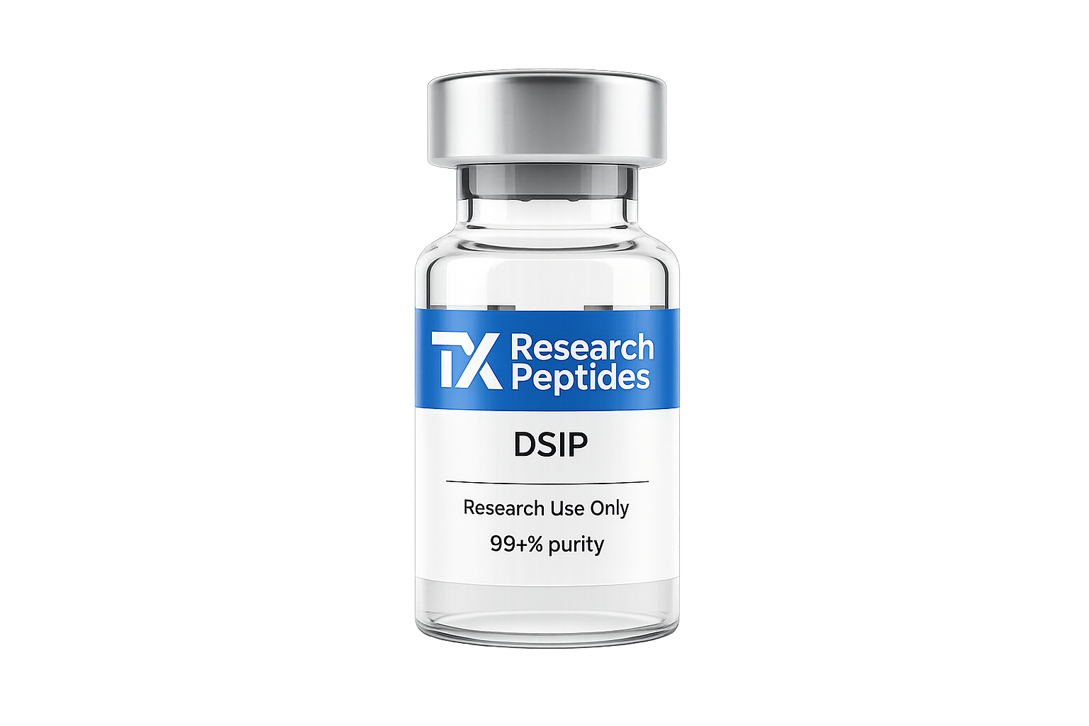 DSIP research peptide vial