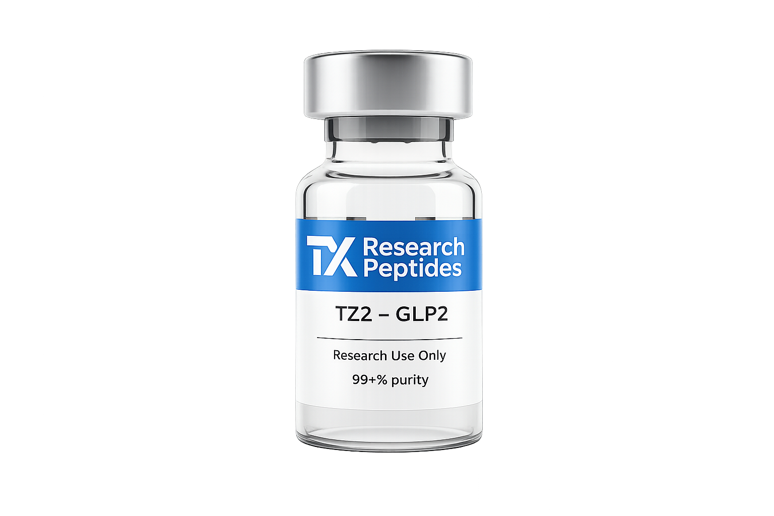 TZ2 – GLP2 research peptide vial